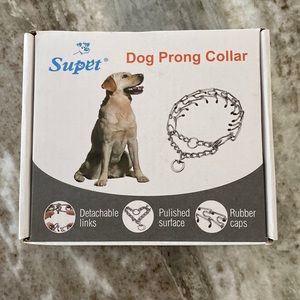 Supet dog prong collar